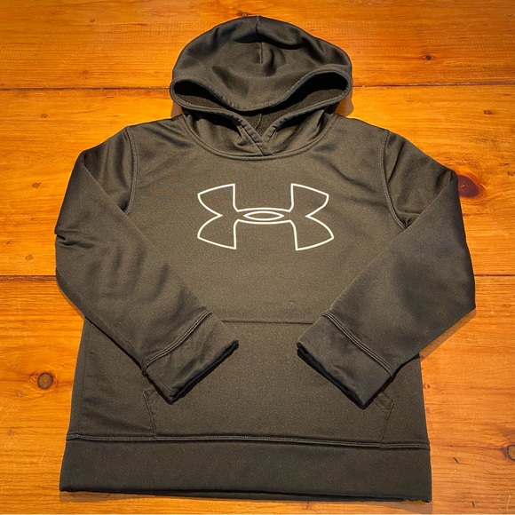 Kids Under Armour Hoodie Black - Picture 1 of 5